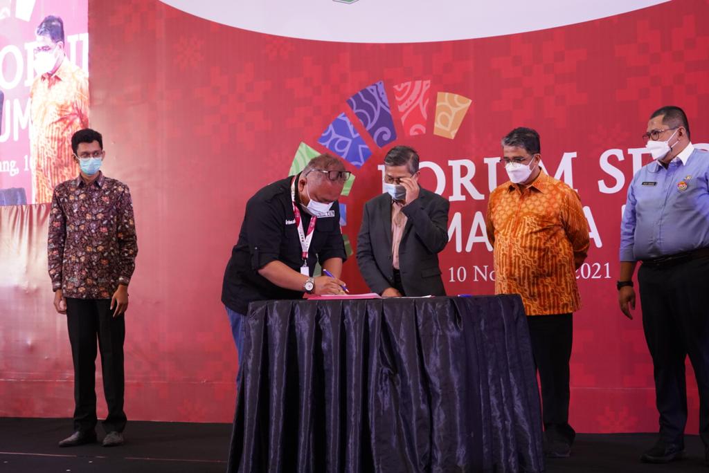 Forum SDGs yang diadakan di Hotel Truntum, Padang tepat pada peringatan Hari Pahlawan 10 November 2021