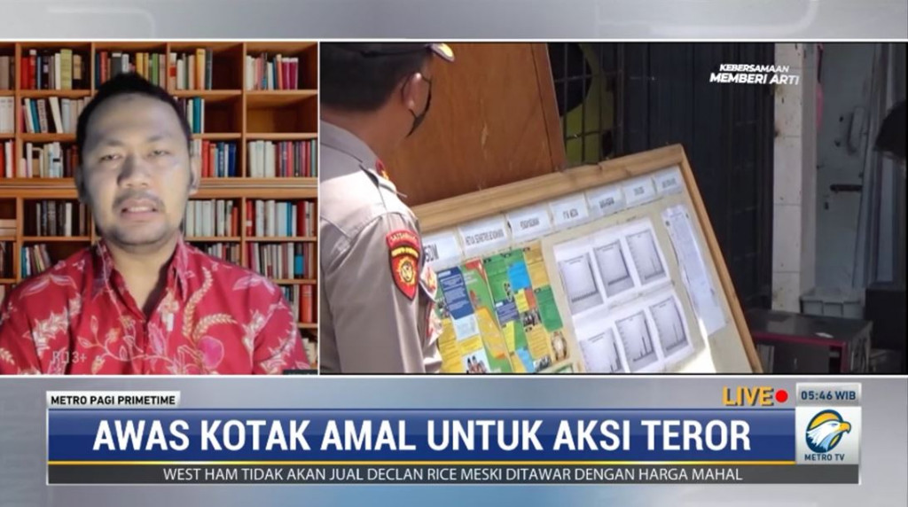 Tangkapan layar Metro TV