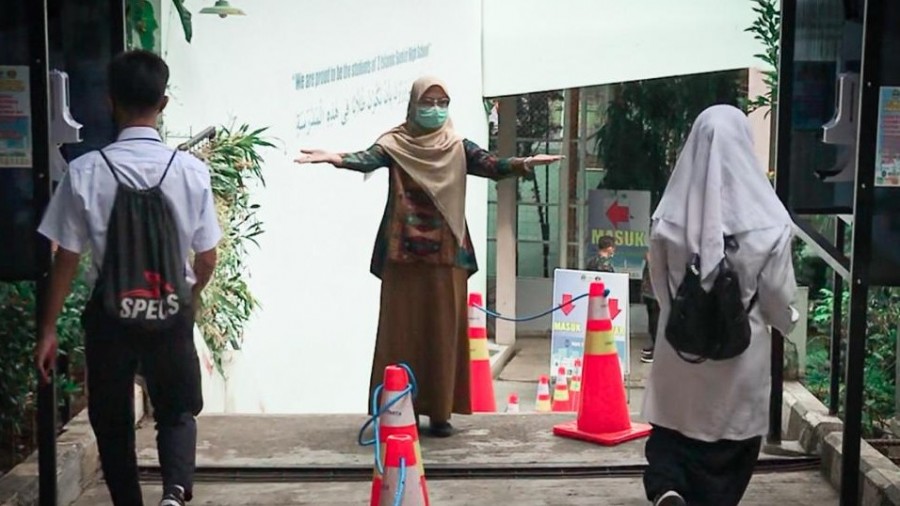 Ilustrasi PTM Terbatas. Foto: Dok Kemenag.