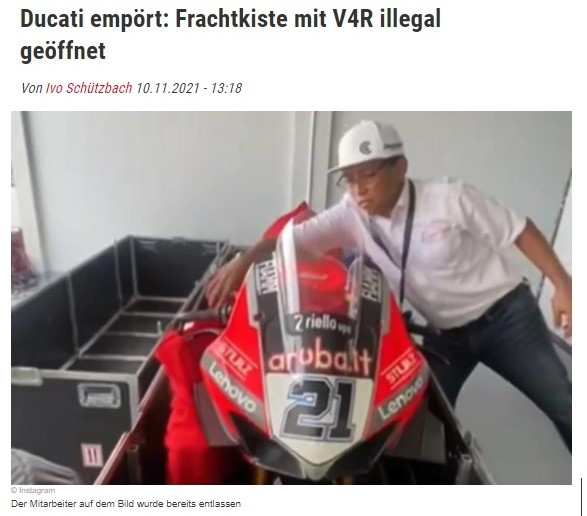 Viral Boks Kargo Motor Ducati Dibuka Ilegal, Ini Klarifikasi Mandalika Grand Prix Association