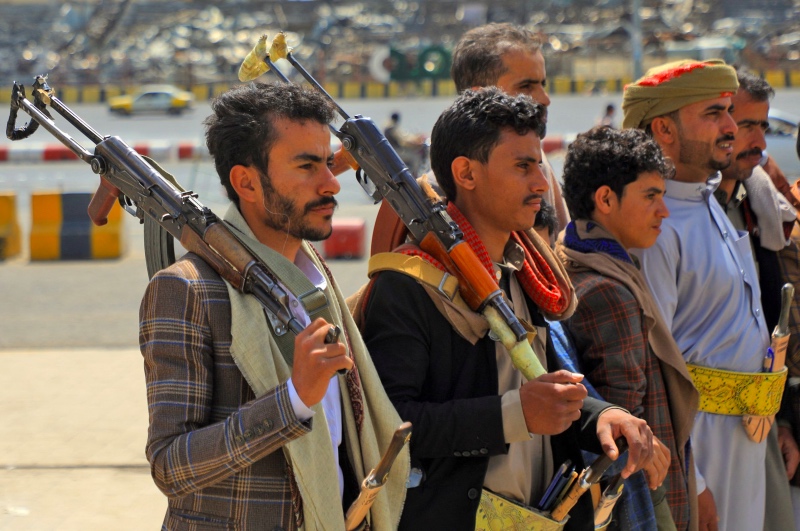 Pemberontak Houthi terus berupaya menguasai Yaman secara penuh. Foto: AFP