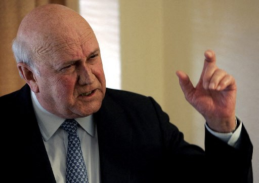 F.W de Klerk meninggal dunia di usia 85 tahun karena sakit. Foto: AFP