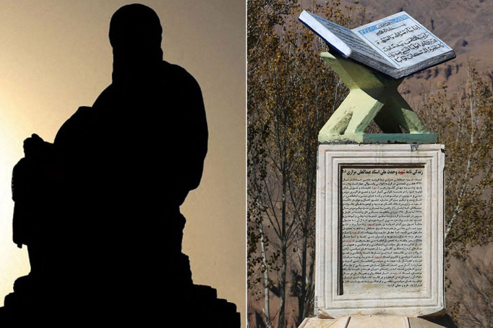 Taliban Ganti Patung Pemimpin Hazara di Bamiyan dengan Alquran