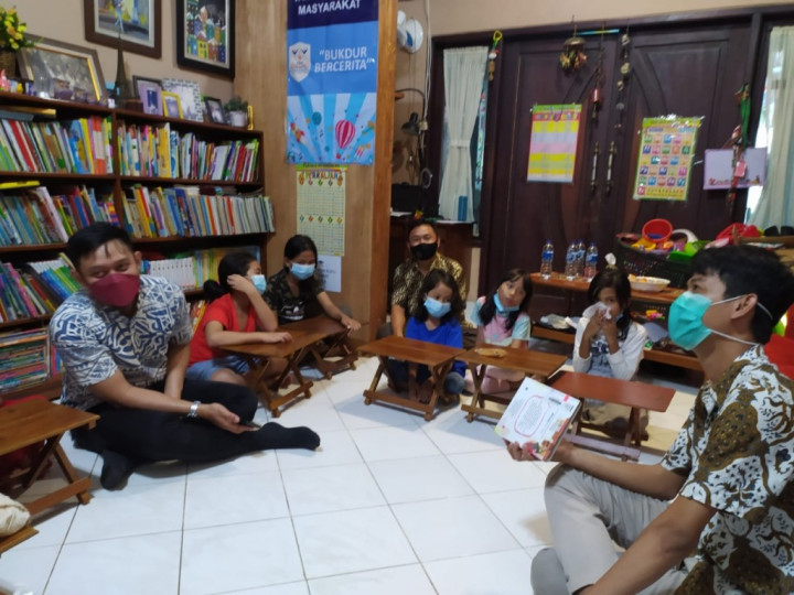 Redam Gempuran Gawai, Sejak Dini Promosikan Kegiatan Mendongeng