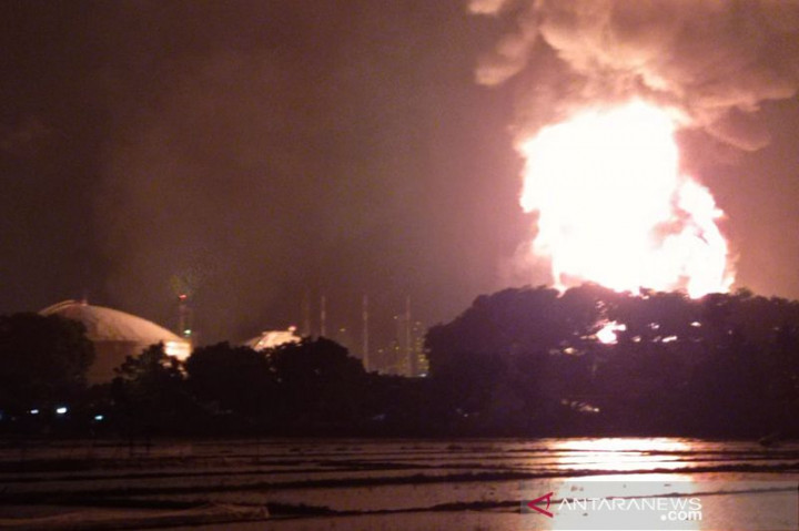 800 Jiwa Terdampak Kebakaran Kilang Pertamina Cilacap
