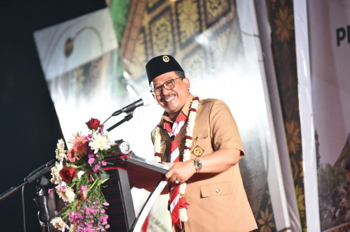 Wamenag Ajak Pramuka Perluas Medan Gerakan ke Media Sosial