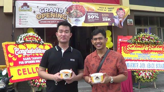 Gandeng YouTuber Tanboy Kun, Ngedagging Buka Cabang ke-59 di PIK Golf Island