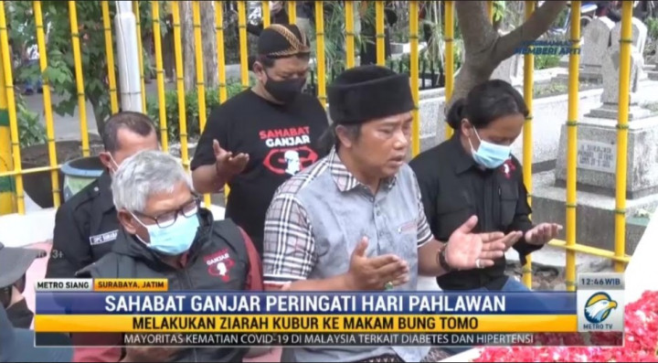 Peringati Hari Pahlawan, Sahabat Ganjar Gelar Bedah Rumah Veteran