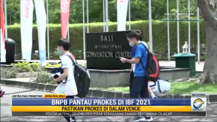 Satgas Covid-19 Susun Pengawasan  Berlapis di Indonesia Badminton Festival 2021