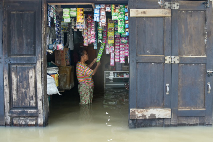 Banjir Rob Kembali Melanda Demak