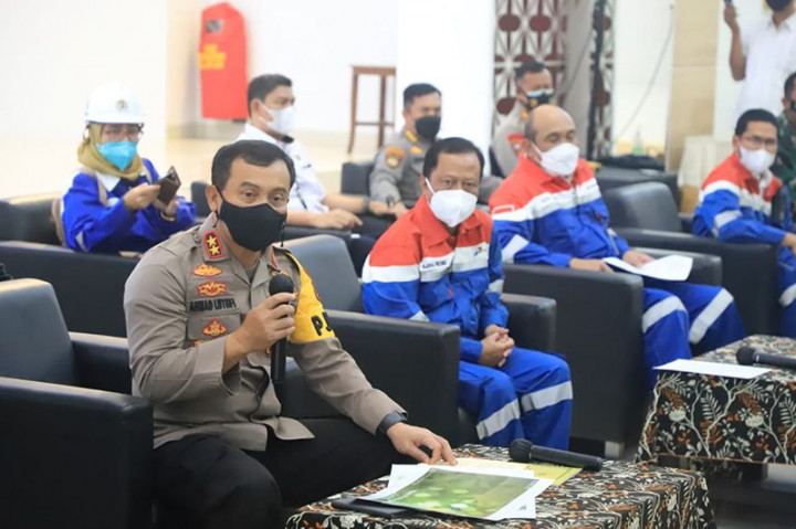 6 Saksi Diperiksa Terkait Kebakaran Tangki Pertamina Cilacap