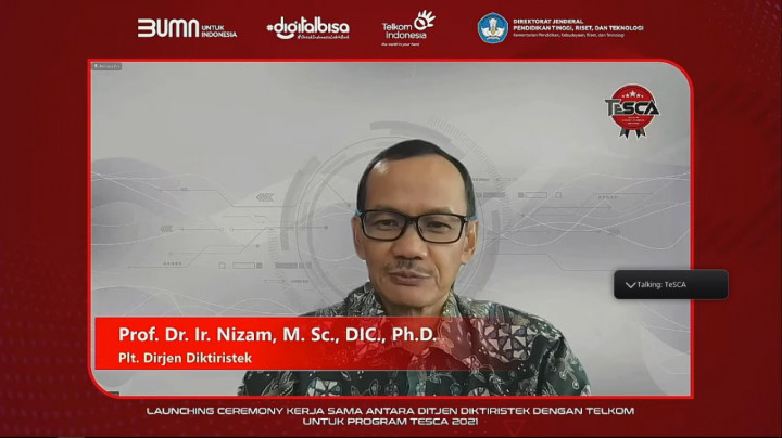 Dorong Digitalisasi Kampus, Kemendikbudristek Bersama Telkom Hadirkan TeSCA