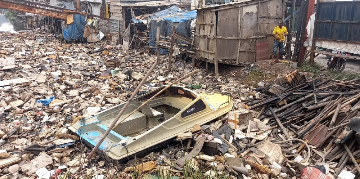 70 Ton Sampah Diangkut dari Kali Prancis Dadap Tangerang