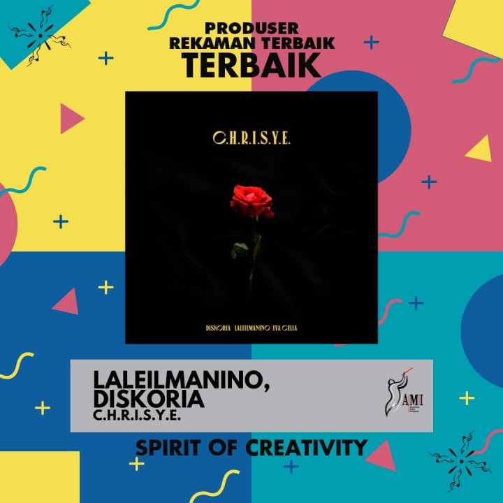 Kolaborasi Diskoria, Laleilmanino, dan Eva Celia Diganjar Piala AMI Awards 2021