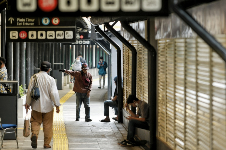 Foto: 80 Kios Stasiun Gondangdia Selesai Dibangun