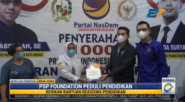 PSP Foundation Beri Beasiswa Pendidikan untuk 1.000 Pelajar