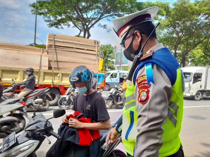 Kendaraan Modifikasi Jadi Sasaran Operasi Zebra di Tangsel