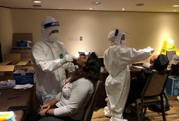 Peserta Indonesia Masters Mengawali Pertandingan dengan Uji Antigen