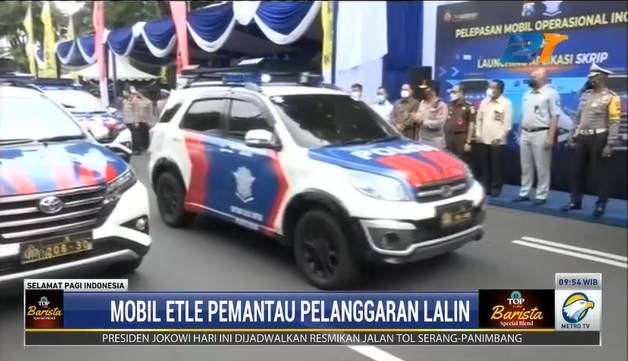 Jaring Pelanggar Lalin, Polda Jatim Kerahkan Mobil Tilang Elektronik
