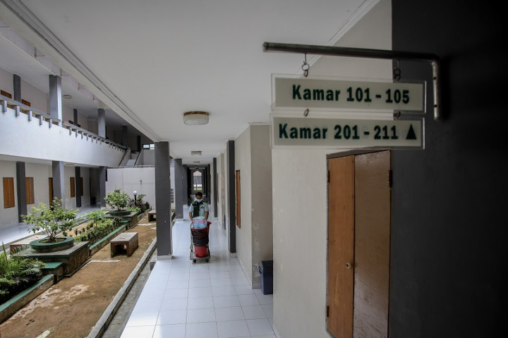 Asrama Haji Sukolilo Surabaya Kembali Rawat Pasien Covid-19