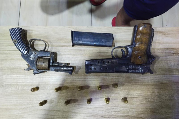 Polisi Sita 2 Senpi Perampok Toko Pakaian di Aceh