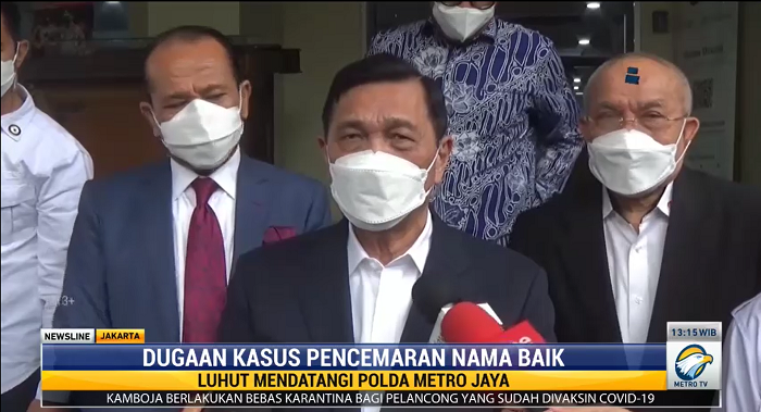 Pesan Luhut untuk Haris Azhar dan Fatia Maulidiyanti