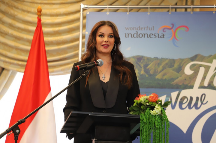 Miss Universe Rusia Promosikan Destinasi Pariwisata 'the 10 New Bali'