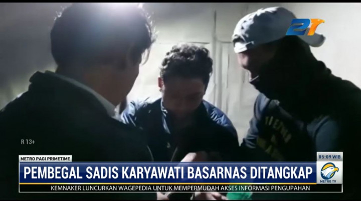 Sebulan Buron, Begal yang Jadi Eksekutor Karyawati Basarnas Ditangkap