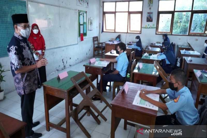 98 SMP di Boyolali Lakukan PTM