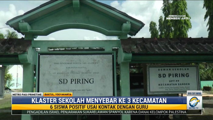 Klaster Sekolah Menyebar ke 3 Kecamatan di DIY