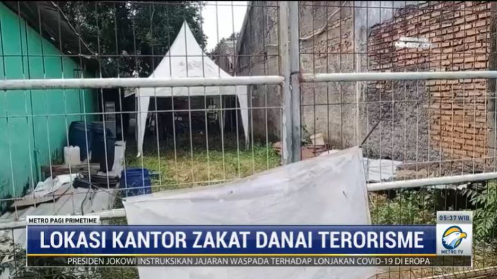 Kantor Lembaga Zakat Milik Teroris Kini Hanya Tanah Kosong