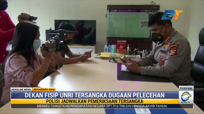 Dekan Fisip UNRI Ditetapkan Sebagai Tersangka