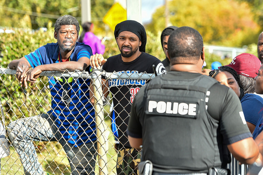Suasana TKP Terbunuhnya Rapper AS Young Dolph yang Jadi Tontonan