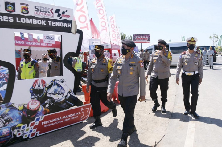 Jelang WSBK Mandalika, Korlantas Pastikan Pos Pengamanan Siap
