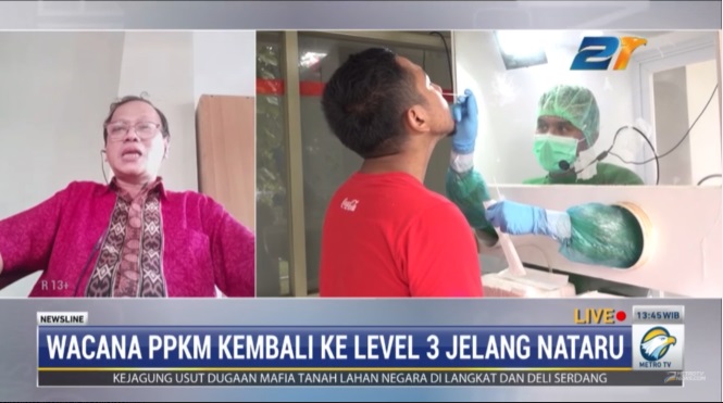PPKM Level 3 untuk Antisipasi Nataru, Epidemiolog Anggap Pemerintah Bak Pemadam Kebakaran