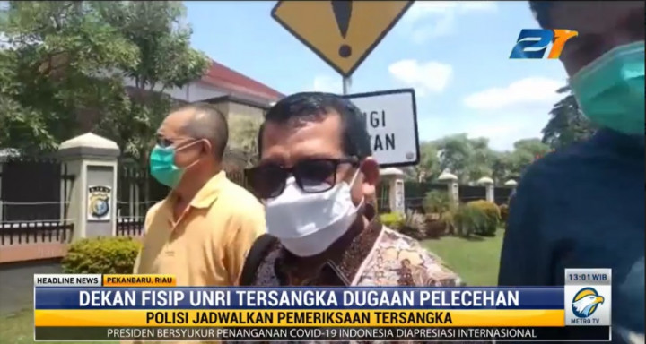 Dekan Unri Jadi Tersangka Kasus Cabul, Polisi Periksa 18 Saksi