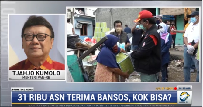 MenPAN RB Imbau ASN Penerima Bansos Dikembalikan Tanpa Tunggu Instruksi Pemerintah