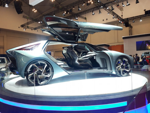 Intip Kabin Futuristik Mobil Konsep Lexus yang Meluncur 2030 Nanti