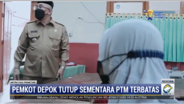 Alasan Depok Setop PTM: Ogah Klaster Covid-19 Sekolah Meluas