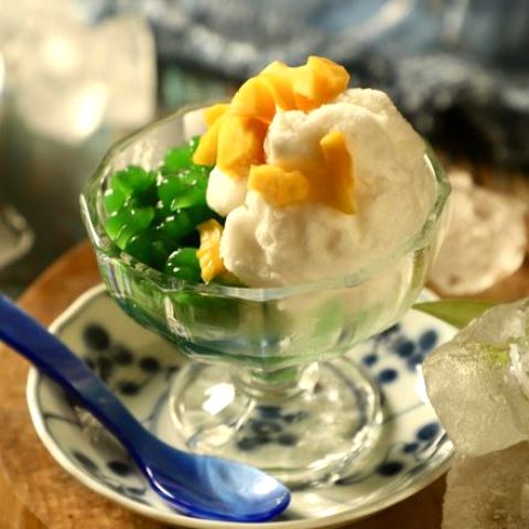 Resep es puter yang segar untuk siang hari. (Foto: Dok. Endeus TV)