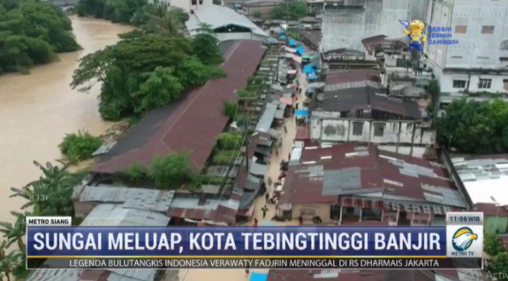 Cuaca Buruk, Tebing Tinggi Berkali-kali Diterjang Banjir