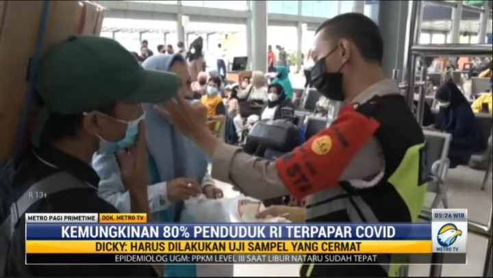 80% Warga Indonesia Disebut Sudah Terpapar Covid-19, Ini Kata Epidemiolog