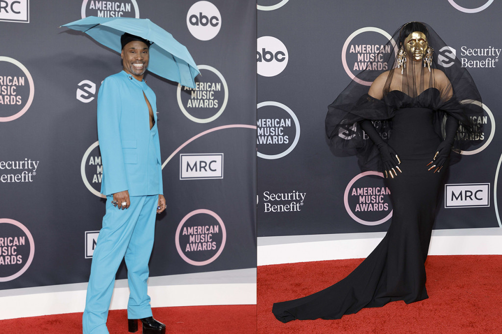 Foto: Deretan Kostum Terbaik Para Selebritas di AMA 2021