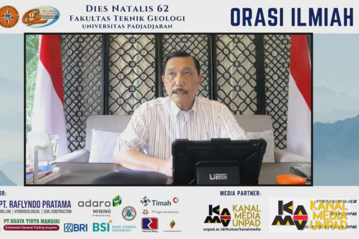 Luhut Ajak Unpad Siapkan Ahli Teknologi Mineral di Indonesia
