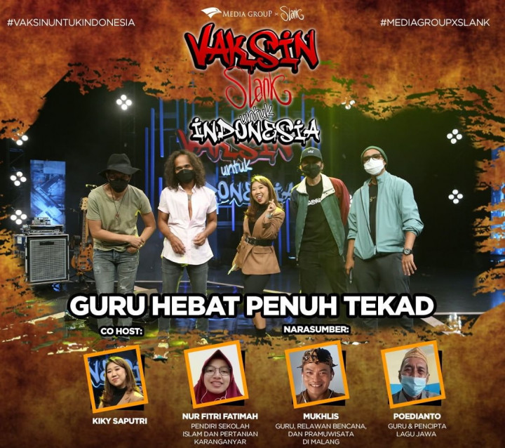 Slank Kenalkan Guru yang Jadi Pemandu Wisata dan Relawan Bencana