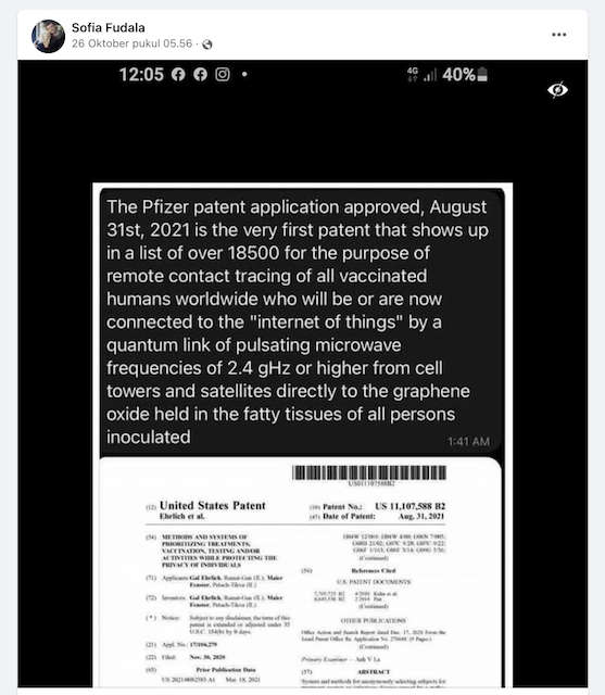 [Covid-19] Benarkah Vaksin Covid-19 Bisa Digunakan Melacak Keberadaan Manusia di Seluruh Dunia? Ini Faktanya