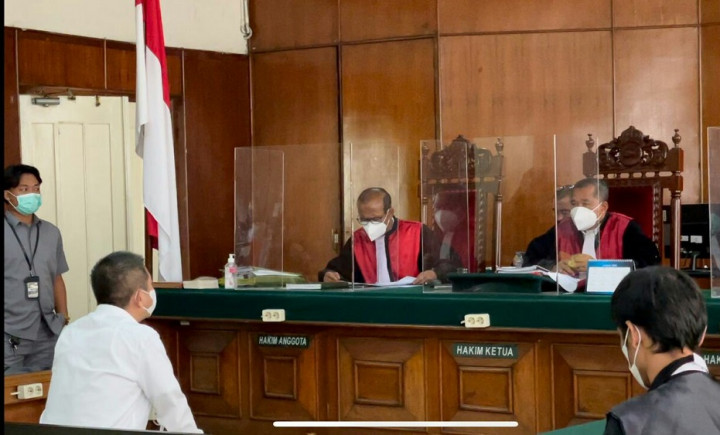 Sidang Pembacaan Vonis Terdakwa Andy Cahyady Ditunda