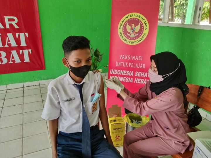 Percepat Vaksinasi, BIN Targetkan 19.680 Dosis di Lampung