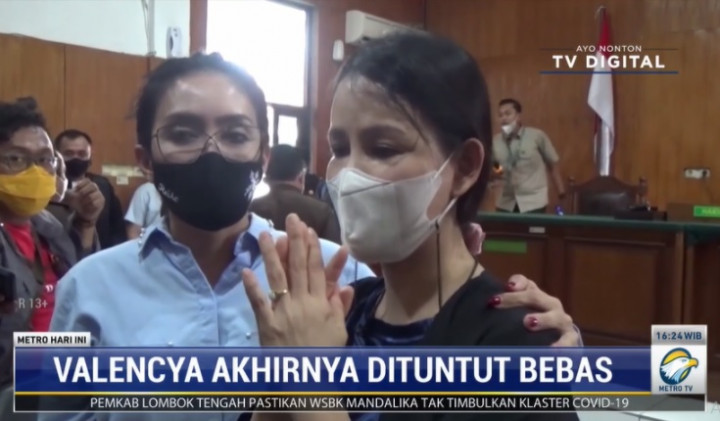 Tuntutan Dicabut, Valencya Berharap Segera Bebas dari Perkara Omeli Suami