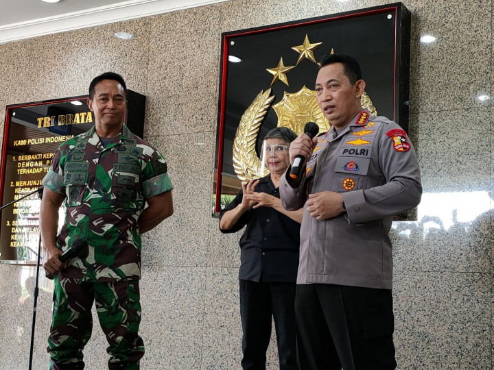 Panglima dan Kapolri Bertemu, Ini Sejumlah Isu yang Dibahas
